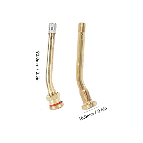 20Pcs Tire Valve Stem, Tire Valve Extension Valve Stem, Copper Long Service Life Excellent Sealing Wide Compatibility Tire Valve Extension Adapter(V3-20-4) - size: V3-20-4