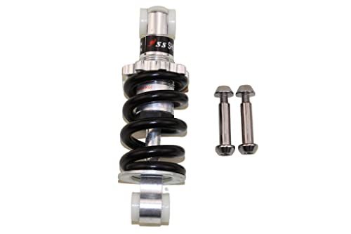 Trkimal Rear Shock Suspension Spring, Rear Shock Absorber for Gas Scooter Electric Bike Minimoto Dirt Bike ATV Quad Mini Pocket Bike Mountain bike (125MM/1200LB) - size: 125 mm/544 kg