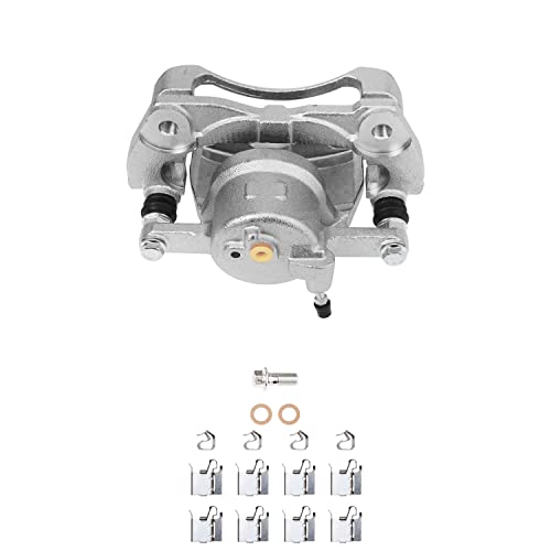 Detroit Axle - Front Driver Side Disc Brake Caliper Brake Pads Replacement - size: 3BP3701014/Kit