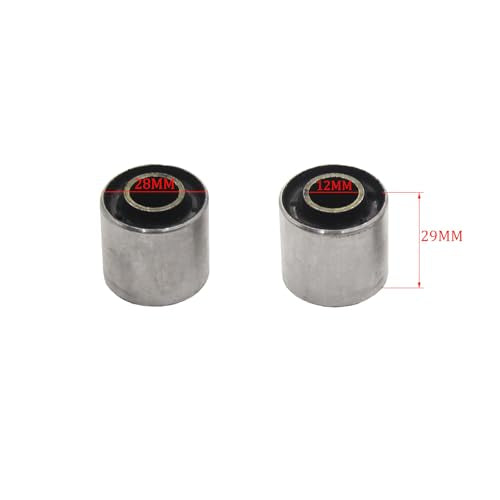2Pcs Rear Shock Absorber Suspension Bushes Swing Arm Bushings for PIT PRO Trail Dirt Quad Bike ATV Buggy Motorcycle (12mm x 28mm x 29mm) - size: 12mm x 28mm x 29