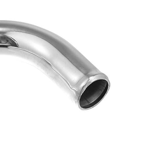 X AUTOHAUX OD 1.5" L 4" Aluminum Alloy Tube Intercooler Pipe - size: 1.5“