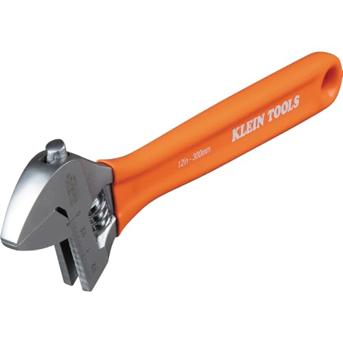 KLEIN TOOLS D5074 4-Piece Extra Capacity Adjustable Wrench Set - size: 4-Piece Kit