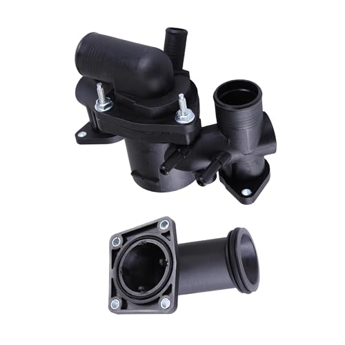 Engine Coolant Thermostat Housing Assembly For Jaguar S-Type XJ8