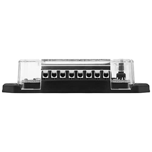 TARAMPS VTS5.1 Automotive Digital Voltmeter and Sequencer VTS 5.1 Blue LED Automotive Car Audio 5 Sequencer Outputs SPL Mode Voltage Protection, Digital Display, Car Audio Monitor, Black