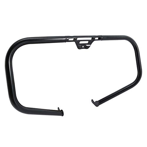 TCT-MOTORPARTS Engine Crash Guard Bar Fit for Harley Softail Deluxe Slim FLSL Standard FXST 2018-2025 Fat Bob Fat Boy Heritage Classic Low Rider Street Bob Matte Black - color: Freeway Guard-Black, size: For 2018-2025 Softail models