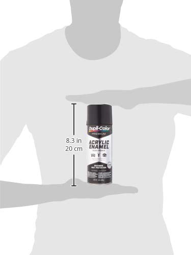 Dupli-Color EPAE100 Premium Acrylic Enamel Spray Paint - Gloss Black - 12 oz. Aerosol Can - color: Gloss Black