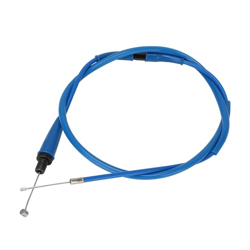 Motorcycle Twist Throttle 7/8" 22mm with Throttle Cable CNC Assembly Universal for TTR 125 110 230 PW 50 80 YZ 85 125 250 Dirt Pit Mini Bike Blue - color: blue