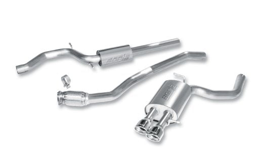 BORLA 140315 Cat-Back Performance Exhaust System for 2009-2016 Audi B8/ B8.5 A4 2.0L 4 Cyl. Turbo Automatic/Manual Front Wheel and All Wheel Drive 4 Door.