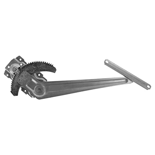 TRQ Front Left Manual Window Regulator Drivers Side - style: WRA51086