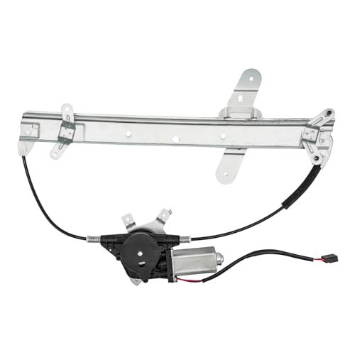 PHILTOP Front Left Window Regulator w/Motor Fit for Town Car 1998-2011 - size: Front Left, style: 741-686