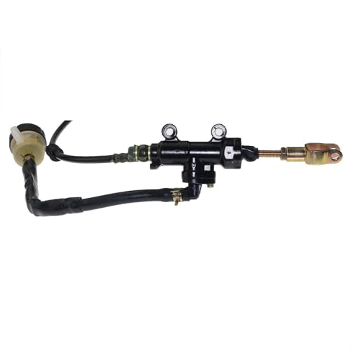 PRO BAT Rear Hydraulic Brake Assembly Caliper Master Cylinder Assembly Kit - color: Black