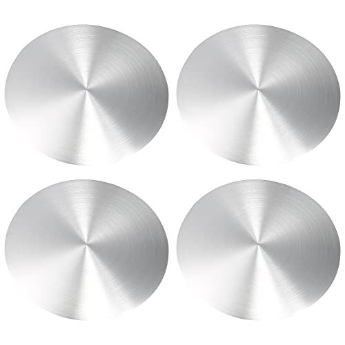 X AUTOHAUX 64.5mm Silver Tone Car Wheel Center Hub Caps 4pcs - size: 64.5mm