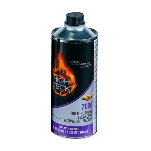 High Teck Products 7006-4 Multi-Purpose Clearcoat Medium Activator, 1 qt, Liquid, Use with: 7000-1 Multi-Purpose Clear
