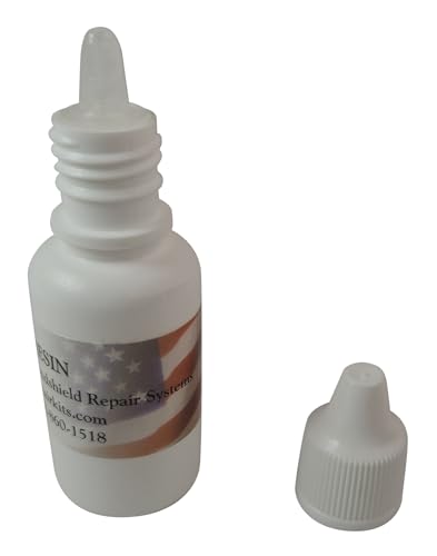 Windshield Repair Resin 3 Pack 15ml Bottles with Built in Dropper - 150 Repairs or More - UV Curable Cracked Glass Rock Chip Repair Resin - for Windshield Chip Repair Kit Bridge Injector - size: 3 Pack Repair 15ml