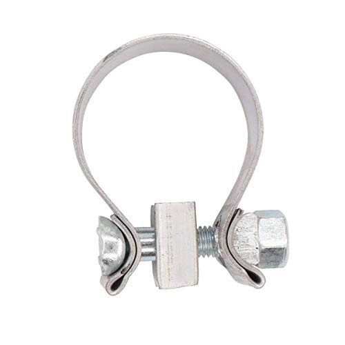 MOTOKU Pack of 2 1.75" Stainless Steel Muffler Exhaust Clamp