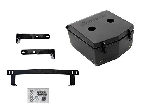SuperATV Heavy Duty Rear Insulated UTV Cooler/Cargo Box for 2019+ Honda Talon 1000R /1000X / 2020+ Honda Talon 1000X-4 | Multi Function Storage w/Mounting Kit | Sealed Lid Keeps Ice in & Mud Out