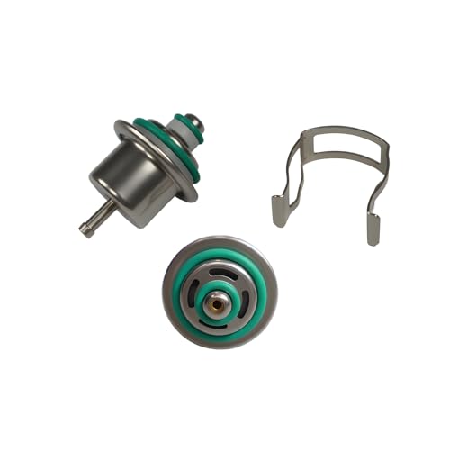 Fuel Injection Pressure Regulator with clip 217-1582 88894360 89017382, Compatible with Chevrolet Silverado 1500 2500 Suburban 1500 Tahoe, GMC Sierra 1500 Yukon XL 1500