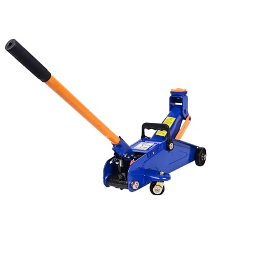 AAIN 2-Ton Hydraulic Floor Jack, 4,400 lb Capacity, Heavy-Duty Car Jack