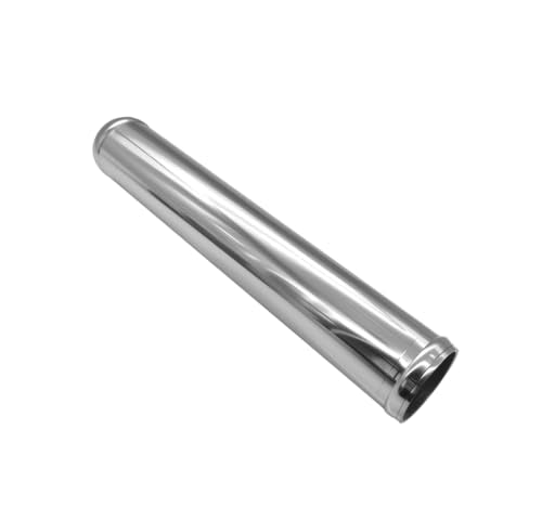 YSIL 2.5" OD Intercooler Pipe Air Intake Tube 12"(300mm) Straight Aluminum - size: OD: 2.5"(63mm), style: Straight