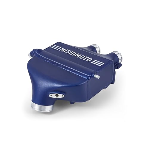 Mishimoto MMINT-F80-15CFDB Performance Air-to-Water Intercooler, Compatible With BMW F8X M3, M4, and M2, 2015-2020, Frozen Dark Blue - color: Frozen Dark Blue