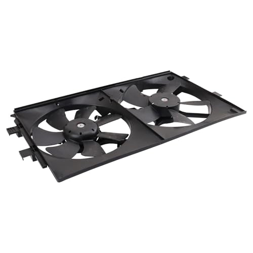 TRQ Radiator Dual Cooling Fan Assembly - style: RFA73760