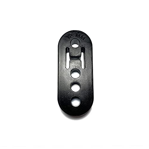 Polyurethane Universal Exhaust Hanger (12mm). 3 hole Not Rubber - size: 12mm