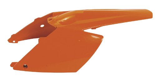 Acerbis Rear Fender/Side Panels KTM Orange Compatible with KTM 450 EXC/525 EXC 2004-2007/200EXC/250EXC/300EXC 2004-2005/200XC-W/250XC/250XC-W/300XC-W 2006-2007 - 2071120237