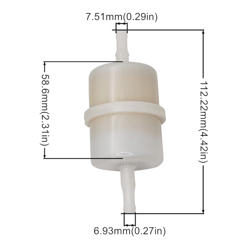 Strongthium Kh 24 050 13-S Fuel Gas Filter 1/4" Inline 2405013 S