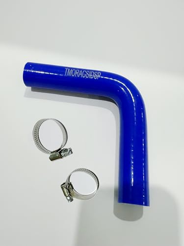 5/8" ID Heater Silicone Hose 90 Degree LS Swap For LS1 LSX LS2 LS3 (Blue) - color: Blue