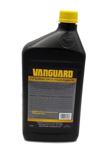 Vanguard SAE 30 Full Synthetic Engine Oil Quart
