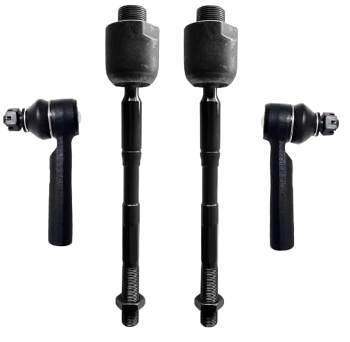 Front Outer and Inner Tie Rod End FITS for Toyota 4Runner 2010-2022 - size: 4p for Toyota fj cruiser 10-14