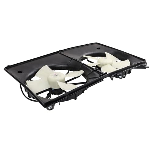 TRQ Radiator Dual Cooling Fan Assembly - style: RFA73770