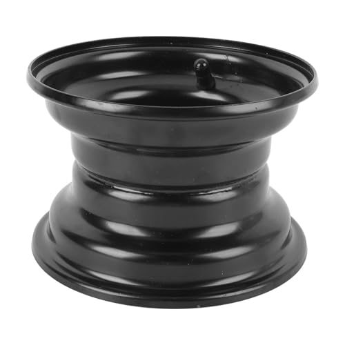 6 inch Wheel Rim 3 Holes,145/70-6 Go Kart Tire Rim Parts for Most 6 inch Wheel Hubs of Go Kart ATV Quad Dirt Bike Ride on Mower,Aluminum Alloy Enhanced Traction Stylish Look
