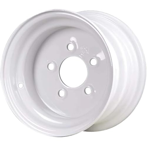 Premium Service 8x7 5 on 4.5 Steel Wheel - White (2)