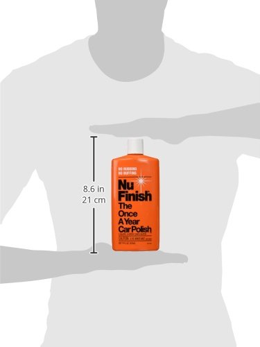 Nu Finish Car Polish, NF-76 Liquid Polish for Cars, Trucks, 16 Fl Oz Each (Pack of 2) - size: Polish (Pack of 2)