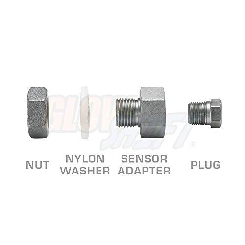 GlowShift Transmission Pan & Oil Pan Temperature Sensor Thread Adapter