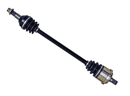 SuperATV Heavy Duty Rhino Rear CV Axle Compatible with Can-Am Maverick Standard/DPS/XMR/XRS/MAX (2013-2015), Constructed with Chromoly Steel, Synthetic Grease Keeps CV Joints Cool, See Fitment - size: Rear (2013-2015)