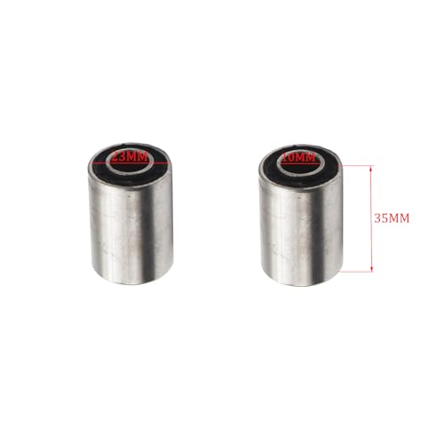 2Pcs Rear Shock Absorber Suspension Bushes Swing Arm Bushings for PIT PRO Trail Dirt Quad Bike ATV Buggy Motorcycle (10mm x 23mm x 35mm) - size: 10mm x 23mm x 35