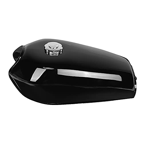 Motorcycles Fuel ,Universal Bright Black Retro Fuel Gas with Cover Switch Compatible for CG125, LIANGLIDE7SOXD9YZNA