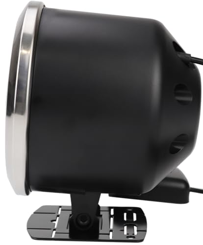 RACETECH 85mm Universal Single Gauge Mounting Cup & Stand – Black - color: Black, size: 85mm (3-3/8")