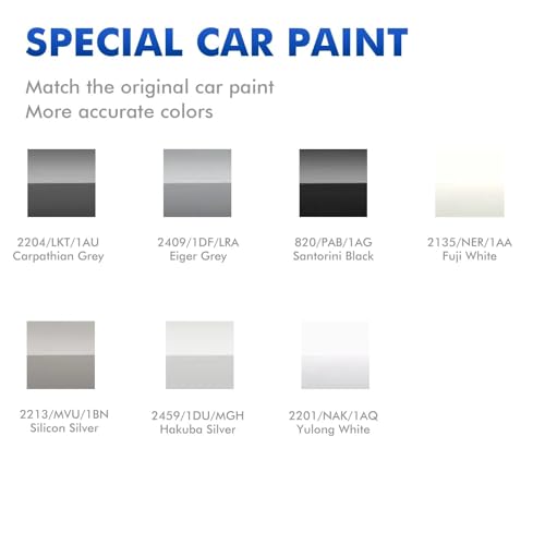 2409/1DF/LRA Eiger Grey Touch Up Paint Compatible with Land Rover - color: 1DF/2409 Eiger Grey
