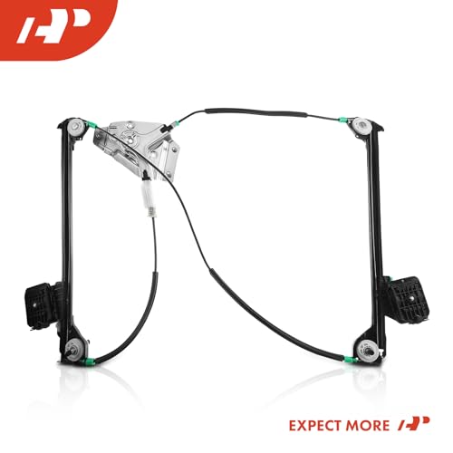 A-Premium Power Window Regulator Front Driver Side, Without Motor - style: Front Driver