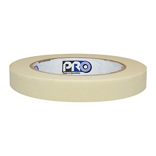 ProTapes Pro 795 Crepe Paper General Purpose Masking Tape, 60 yds Length x 3/4" Width, Tan (Pack of 1) - size: 3/4" (Pack of 1)