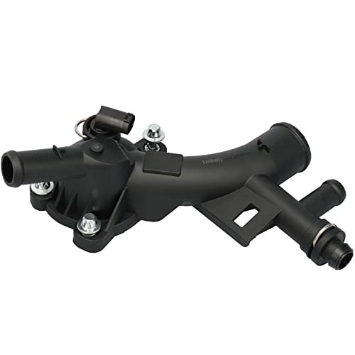 IRONTEK 25193922 Engine Coolant Thermostat Housing Water Pump Outlet Fit for 2011-2018 for Buick Encore for Chevy Cruze Sonic Trax 1.4L 1.8L, 55565334 902-846 1338030