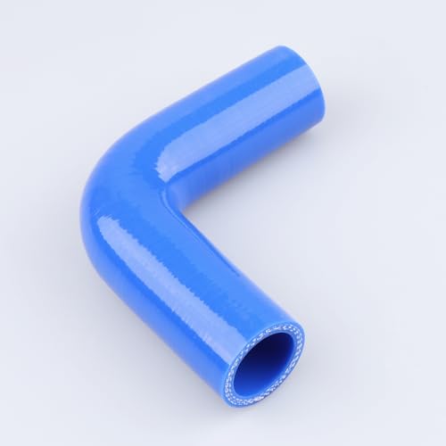 AC PERFORMANCE ID 1" 90° Degree Elbow Silicone Hose Coupler Blue - color: Blue, size: ID 1" (25mm)