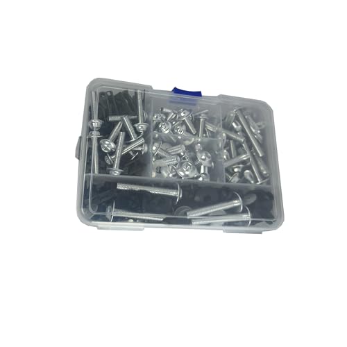 210pcs Motorcycle Fairing Bolts Kit for Sportbike Titanium - color: Titanium