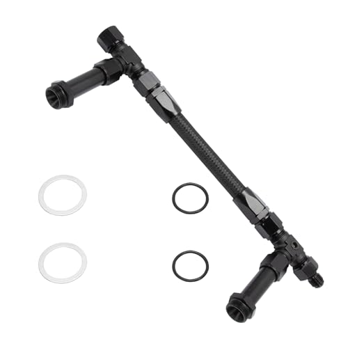8AN Dual Feed Fuel Line Kit for Holley 4150 Carb 7/8" Inlet