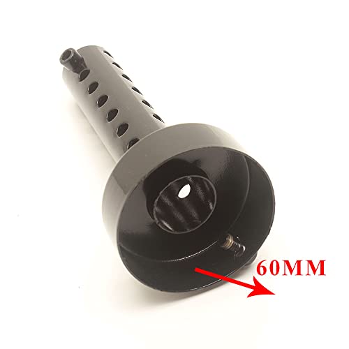 CYDZSW 2Pcs Universal Motorcycle Exhaust Muffler Silencer Insert Baffle Can Removable 60MM