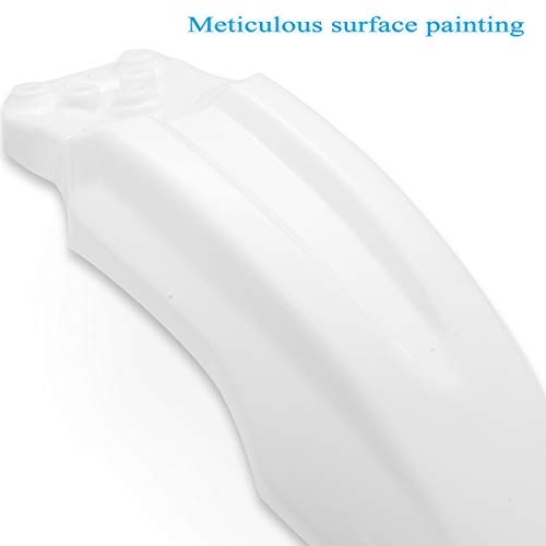 CRF50 XR50 Plastics Fender Fairing Kit for 50-160cc Dirt Bike,white - color: white