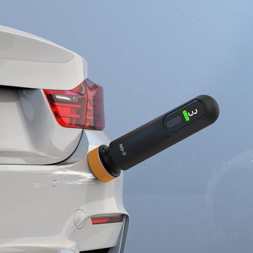 Shkalacar Cordless Car Buffer Polisher, 12000 RPM Copper Motor 3-speed Adjustable Car Scratch Remover Remove Car Window Oil Film Electric Scratch Repair Tool for Car Beauty